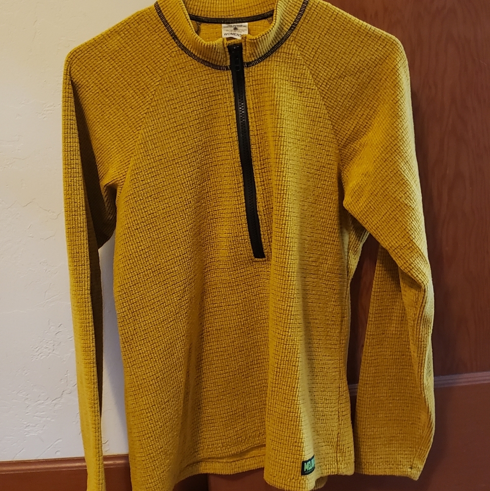 Women's Melanzana Microgrid Zip-up Top